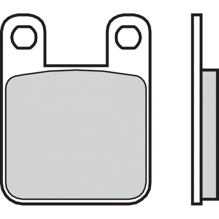 BREMBO Pastillas de freno 07044