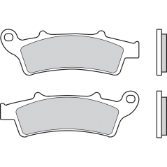 BREMBO Pastillas de freno 07045
