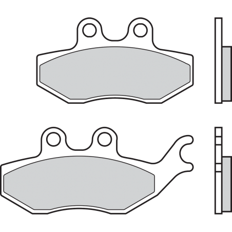 BREMBO Pastillas de freno 07054