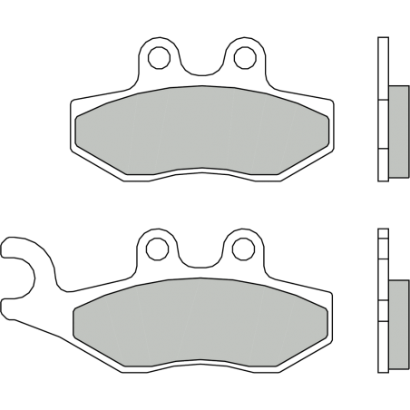 BREMBO Pastillas de freno 07056