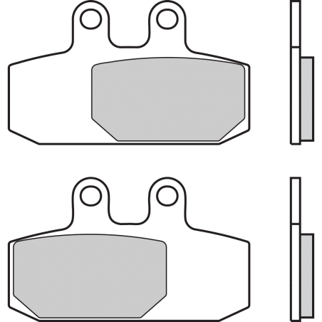 BREMBO PAD, BRAKE BREMBO 07057