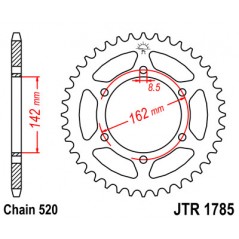 Ring, transmission, rear