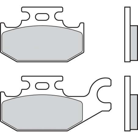 BREMBO Pastillas de freno 07070