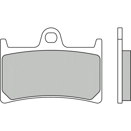 BREMBO Pastillas de freno 07077