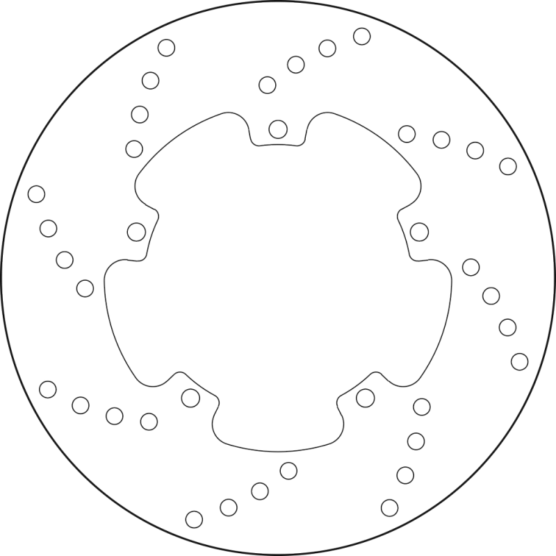 BREMBO BRAKE DISK 68B40722 68B40722