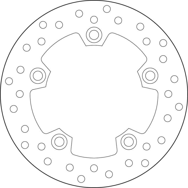 BREMBO BRAKE DISK 68B40727 68B40727