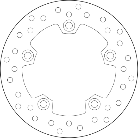 BREMBO BRAKE DISK 68B40727 68B40727