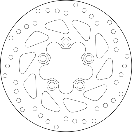 BREMBO BRAKE DISK 68B40731 68B40731
