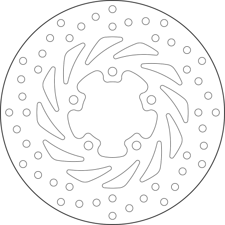 BREMBO BRAKE DISK 68B40732 68B40732