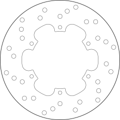 BREMBO BRAKE DISK 68B40738 68B40738