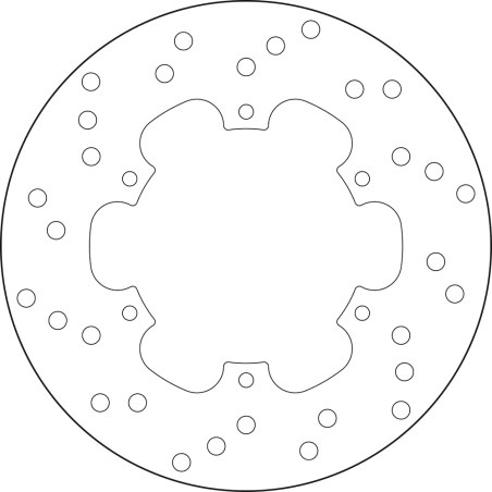 BREMBO BRAKE DISK 68B40738 68B40738