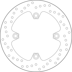 BREMBO BRAKE DISK 68B40740 68B40740