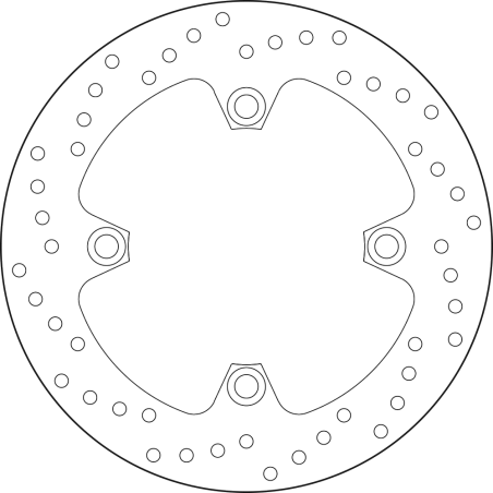 BREMBO BRAKE DISK 68B40740 68B40740