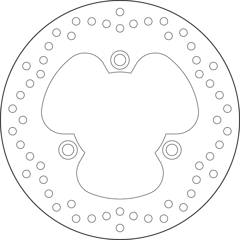 BREMBO BRAKE DISK 68B40743 68B40743