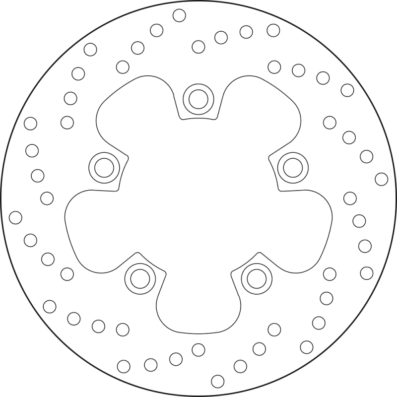BREMBO BRAKE DISK 68B40744 68B40744