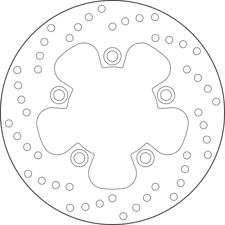 BREMBO BRAKE DISK 68B40744 68B40744