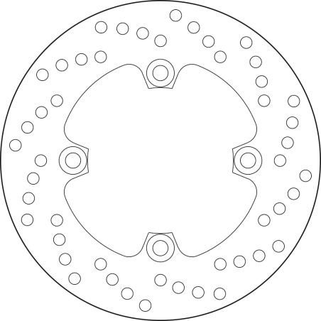 BREMBO BRAKE DISK 68B40747 68B40747