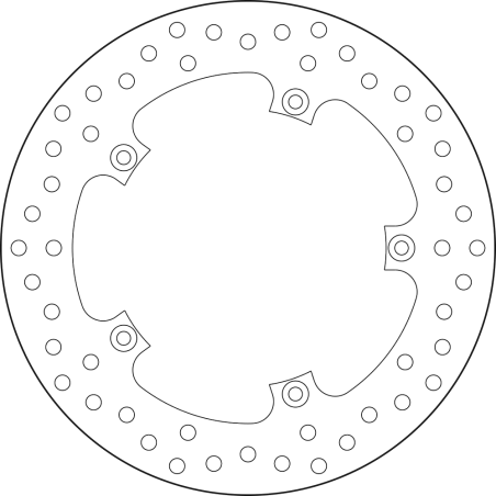 BREMBO BRAKE DISK 68B40751 68B40751