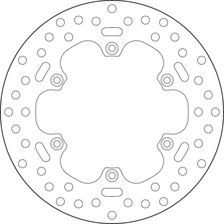 BREMBO BRAKE DISK 68B40752 68B40752