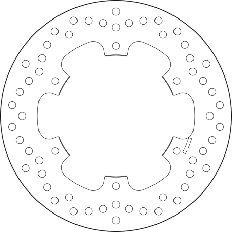 BREMBO BRAKE DISK 68B40756 68B40756