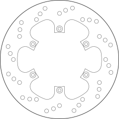 BREMBO BRAKE DISK 68B40781 68B40781