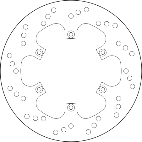 BREMBO BRAKE DISK 68B40781 68B40781