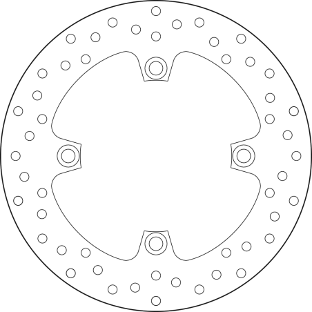 BREMBO BRAKE DISK 68B40783 68B40783