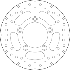 BREMBO BRAKE DISK 68B40795 68B40795