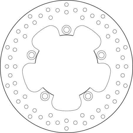 BREMBO BRAKE DISK 68B407A2 68B407A2