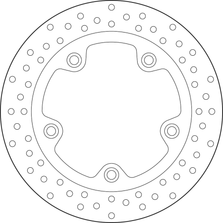 BREMBO BRAKE DISK 68B407A7 68B407A7