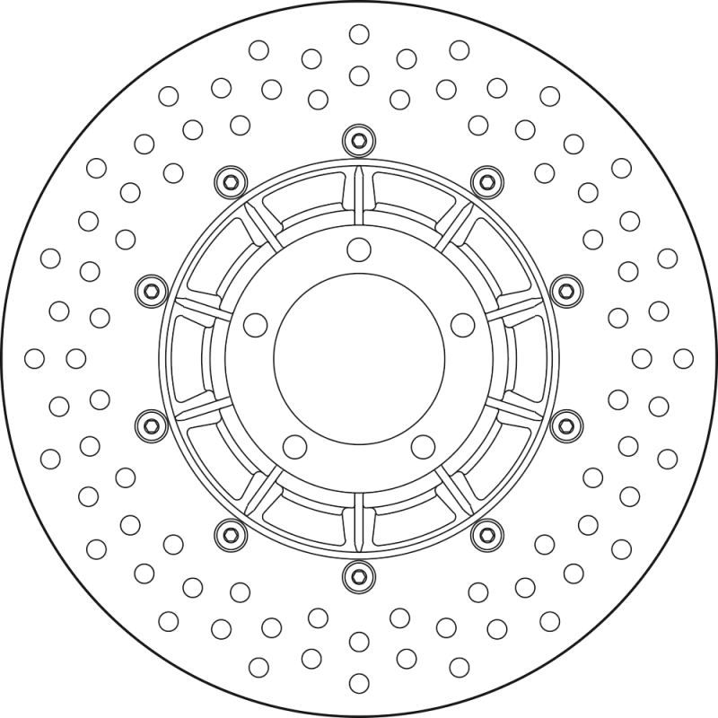 BREMBO BRAKE DISK 68B407B1 68B407B1