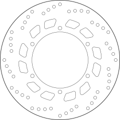 BREMBO BRAKE DISK 68B407D0 68B407D0