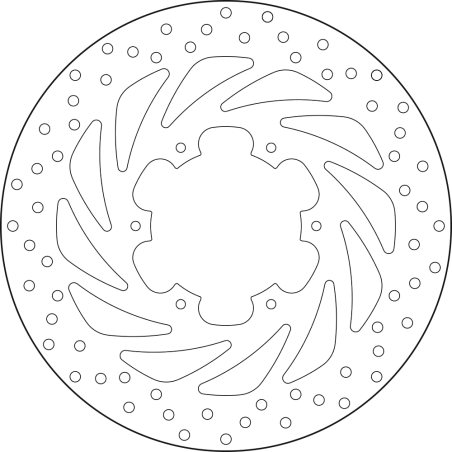 BREMBO DISCO DE FRENO 68B407D4