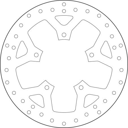 BREMBO BRAKE DISK 68B407D9 68B407D9