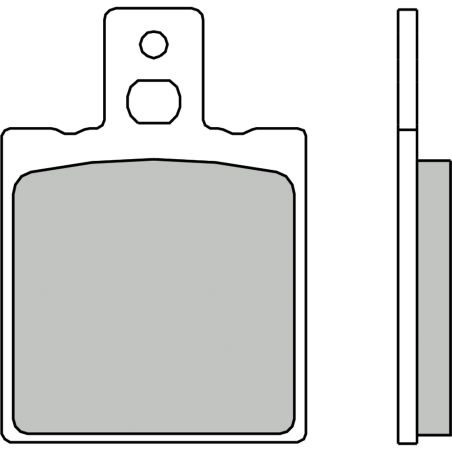 BREMBO Pastillas de freno organicas 07088