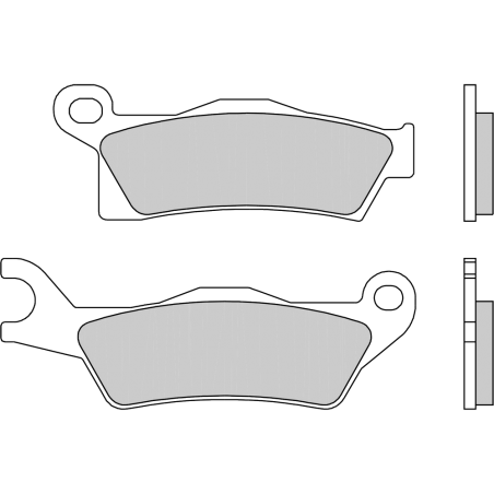 BREMBO SINTERED BRAKE PADS 07GR26SD 07GR26SD