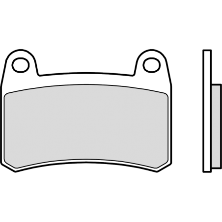 BREMBO Pastillas de freno sinterizadas 07GR83SA