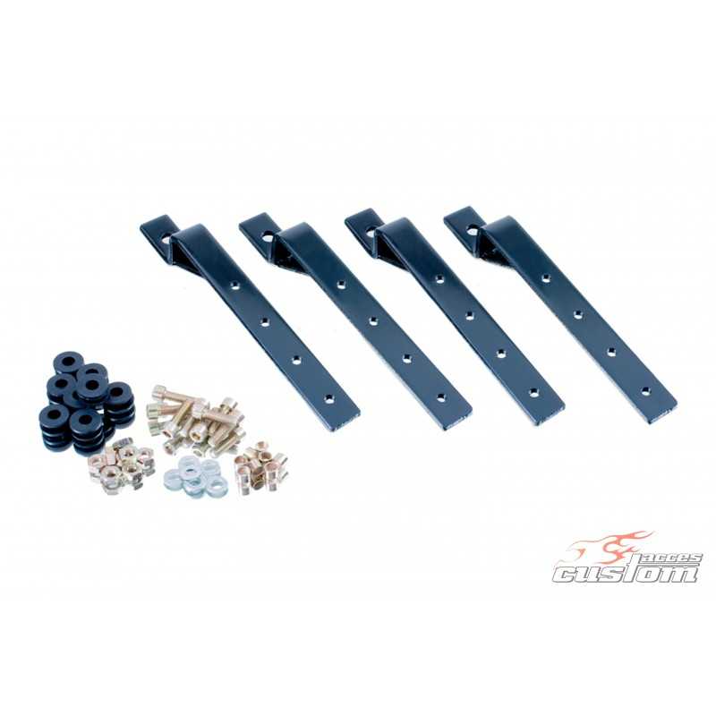 CUSTOM ACCES Soporte para maletas laterales rígidas universales VOYAGER KF0002