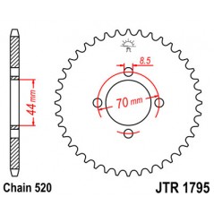 Ring, transmission, rear