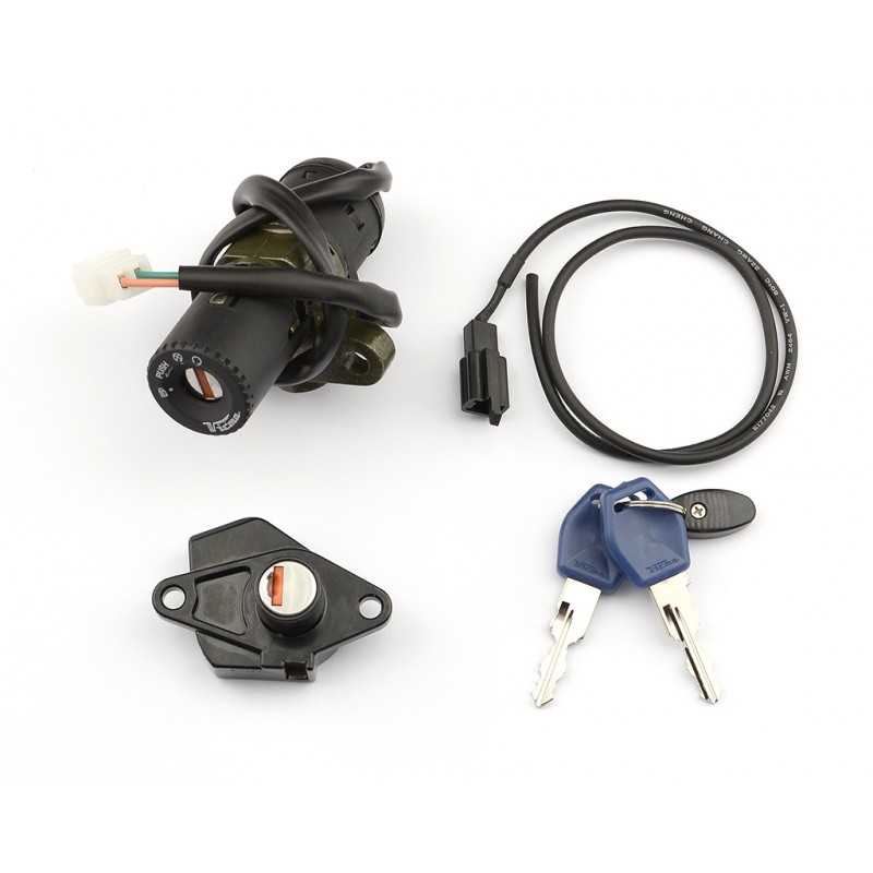 V PARTS Kit de cerraduras y llaves para puertas Ø33mm distancia entre tornillos 50mm la marca 10874