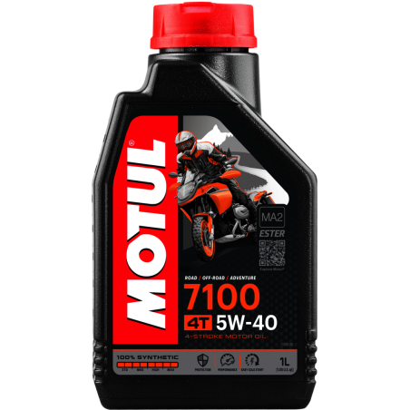 MOTUL Aceite lubricante 4T 7100 5W40 1L de 104086