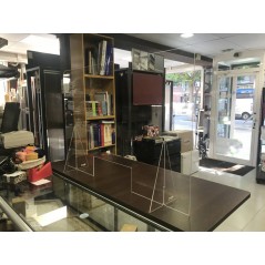 PUIG Protective dividing screen 2 counter supports 870X780 870X780 20330