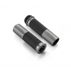 RIZOMA Puños de aluminio ICON 22 MM con goma ergonómica antideslizante - Disponible en varios colores GR225