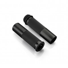 RIZOMA Puños de aluminio ICON 22 MM con goma ergonómica antideslizante - Disponible en varios colores GR225