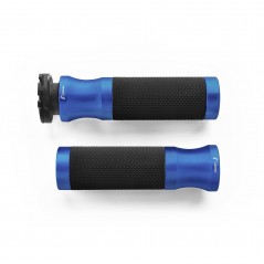 RIZOMA Puños de aluminio mecanizado y goma racing SPORT LINE Ø 22 MM GR205
