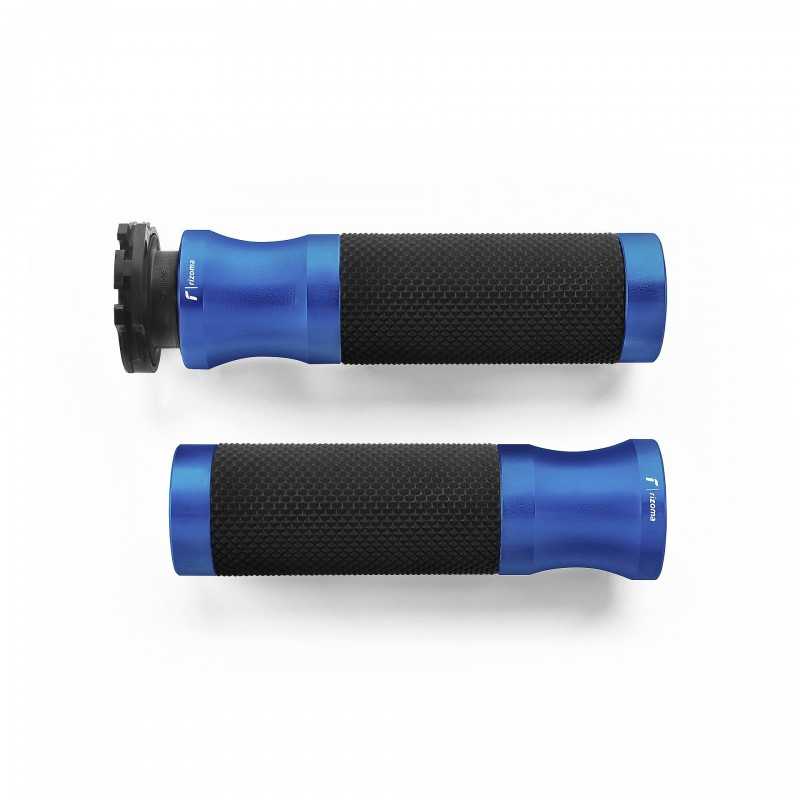 RIZOMA Machined aluminum Grips and rubber cuffs SPORT LINE Ø 22 MM GR205