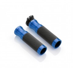 RIZOMA Puños de aluminio mecanizado y goma racing SPORT LINE Ø 22 MM GR205