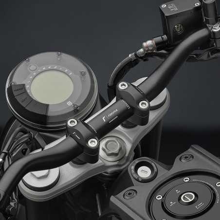 RIZOMA TURRET SUPPORT ADAPTORS FOR HANDLEBAR GRIP Ø 29 mm AZ402
