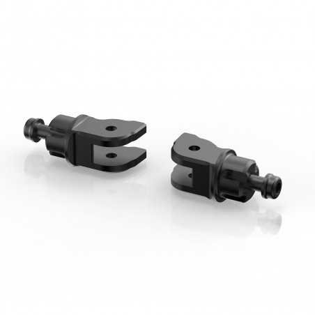 RIZOMA FITTING ADAPTERS FOR FRONT RIDER FOOTRESTS (RALLY, TOURING) PE713