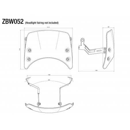 RIZOMA SPECIFIC SUPPORT FOR DOME CF011 ZBW052